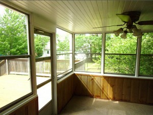Homes for Rent Cleveland Ohio on Fenley Rd sunroom