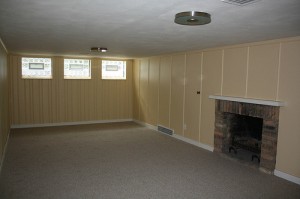 House for Rent in Cleveland on Hollister Rd basement