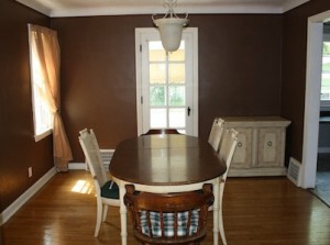 Homes for Rent Cleveland Heights Ohio on Kirkwood Rd dining room    