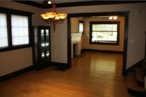 Homes for Rent Cleveland Ohio on Lake Avenue dining room