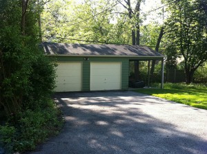 Cleveland Heights Homes for Rent on Maple Rd garage