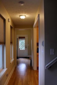 Cleveland Homes for Rent in Tremont hallway