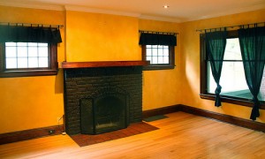 House for Rent in Cleveland on Westminster Rd fireplace