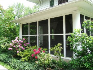 Cleveland Homes for Rent in Shaker Heights sunroom