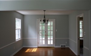 Homes for Rent Cleveland Heights, Ohio on Westover Rd living room 